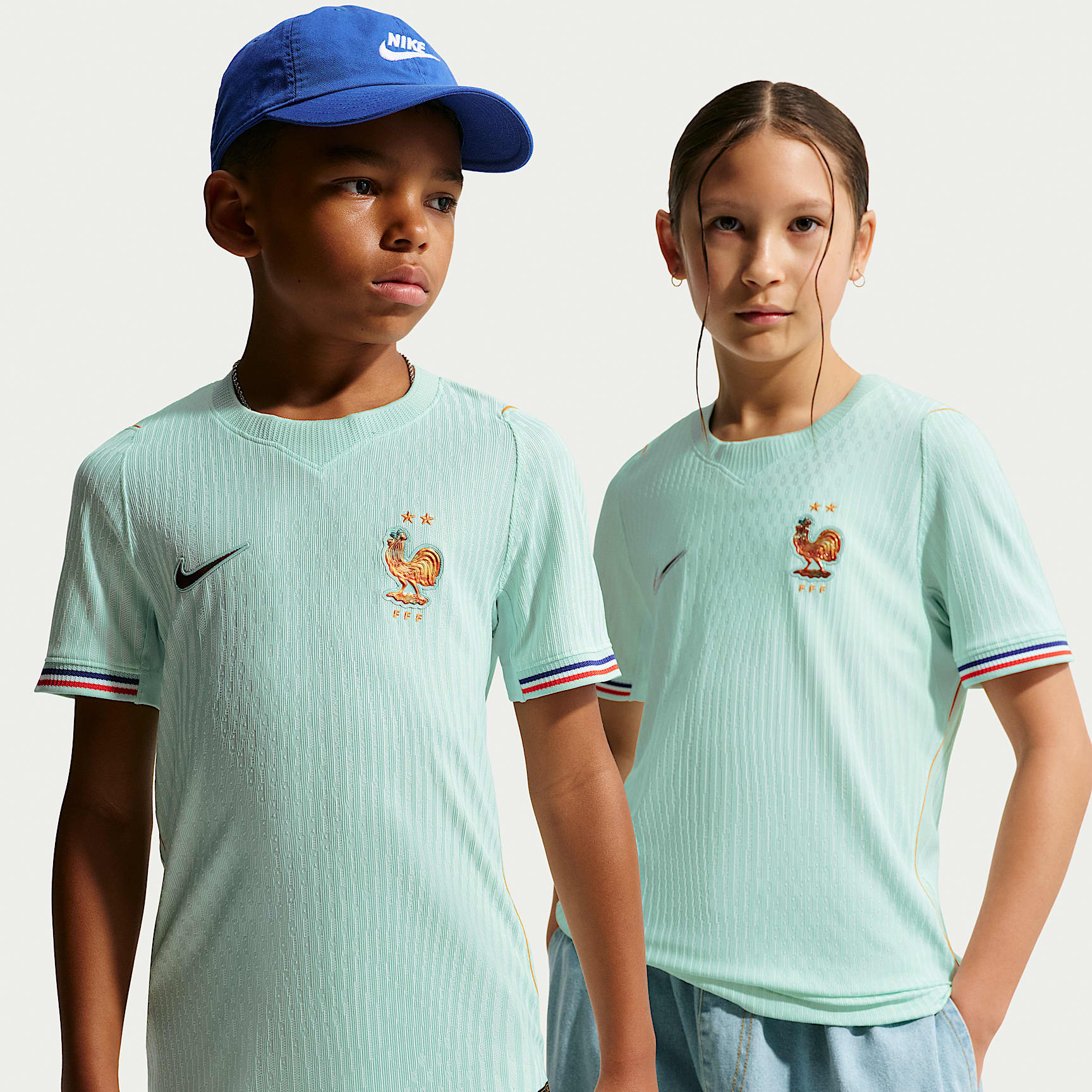 France National Team 2026 Match Away Big Kids' Nike Aero-FIT